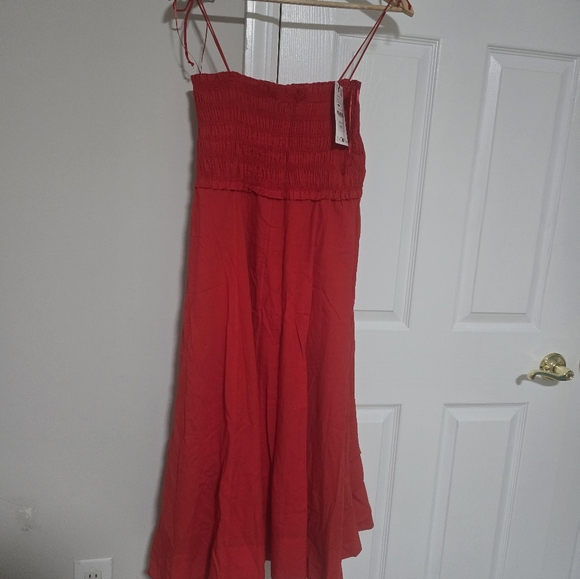 Zara Scarlet Cotton Midi Dress - Picture 16 of 16